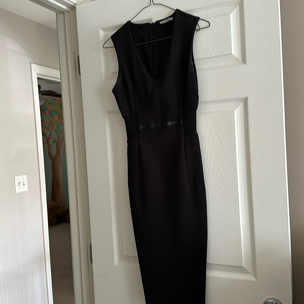 Zara w&b collection black dress